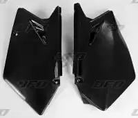 SU04906001, UFO, Panel set side panels suzuki black    , New