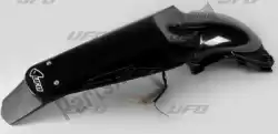 Here you can order the enduro rear fender with led light, black from UFO, with part number SU04908001: