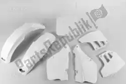 Here you can order the set plastic suzuki white from UFO, with part number SUKIT398041: