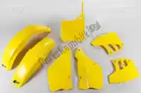 SUKIT396101, UFO, Set plastico suzuki amarillo    , Nuevo