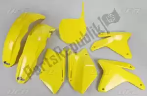 UFO SUKIT404E102 set plastique suzuki jaune - La partie au fond