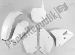 Here you can order the set plastic suzuki white from UFO, with part number SUKIT405E041: