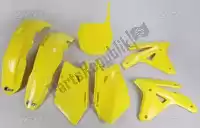 SUKIT408E102, UFO, Impostare plastica suzuki giallo    , Nuovo