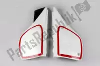 YA02810045, UFO, Panel set side panels yamaha white    , New