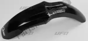 UFO YA02873001 front fender, black - Bottom side