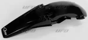 UFO YA02897001 mx rear fender, black - Bottom side