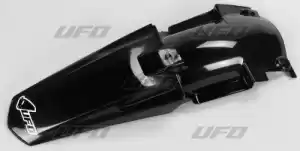 UFO YA03857001 guardabarros trasero, negro - Lado inferior