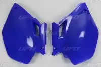 YA03862089, UFO, Set pannelli laterali yamaha reflex blu    , Nuovo