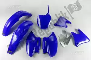 UFO YAKIT289089 set plastic yamaha reflex blue - Bottom side