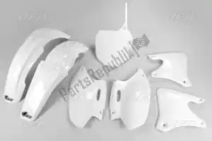 UFO YAKIT303E046 set plastic yamaha white - Bottom side