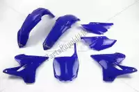 YAKIT319089, UFO, Set plastic yamaha reflex blue    , New