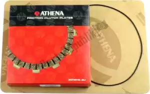 ATHENA P40230055 sprz?g?o cierne p?yty czo?owej pl. honda crf450r 02-05 - Górna strona