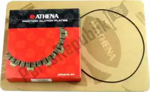 ATHENA P40230088 sprz?g?o cierne p?yty czo?owej pl. honda cr125r 00-07 - Górna strona
