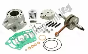 ATHENA P400485100039 big bore stroker cylinder kit (112cc), 5.5mm oversize to 53.00mm, 14:1 compression - Bottom side