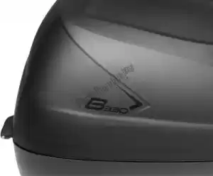 GIVI 879813399 givi b330n-b330 custodia rigida nera monolock - Lato sinistro