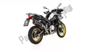 REMUS 0584783085518 exh set remus 8 acero inoxidable raza negra - Lado derecho