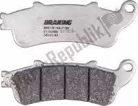 BR813CM66, Braking, Pastilha de freio 813 cm66 pastilhas de freio semi metálicas    , Novo