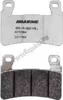 BR827CM66, Braking, Remblok 827 cm66 brake pads semi metallic    , Nieuw