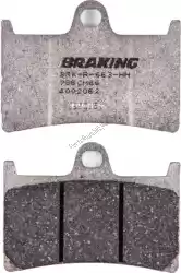 Here you can order the brake pad 786 cm66 brake pads semi metallic from Braking, with part number BR786CM66: