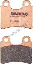 Here you can order the brake pad 831 cm46 brake pads sintered from Braking, with part number BR831CM46: