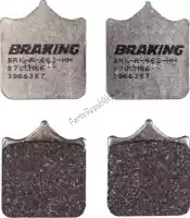 BR870CM66, Braking, Remblok 870 cm66 brake pads semi metallic    , Nieuw