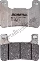 BR898CM66, Braking, Remblok 898 cm66 brake pads semi metallic    , Nieuw