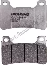 Aqui você pode pedir o pastilha de freio 899 cm66 pastilhas de freio semi metálicas em Braking , com o número da peça BR899CM66: