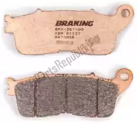 BR957CM56, Braking, Brake pad 957 cm56 brake pads sintered    , New