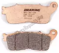 BR957CM56, Braking, Pastilha de freio 957 cm56 pastilhas de freio sinterizadas    , Novo