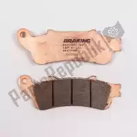 BR962CM56, Braking, Brake pad 962 cm56 brake pads sintered    , New