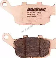 BR956CM56, Braking, Brake pad 956 cm56 brake pads sintered    , New