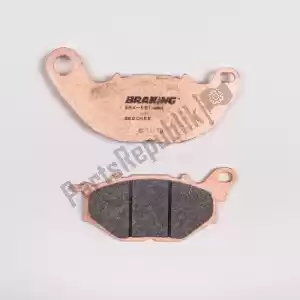 BRAKING BR968CM55 pastiglie freno 968 cm55 pastiglie freno sinterizzate - Il fondo