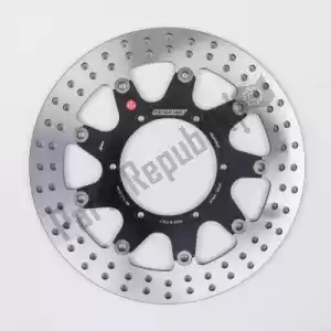 BRAKING BRAP13FL disc round floating steel hub - Bottom side