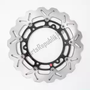 BRAKING BRAP19FLD disc wave floating steel hub - Bottom side