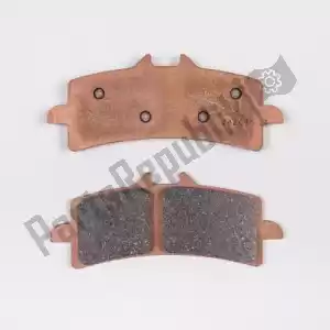 BRAKING BRP1R930 remblok p1r 930 brake pads super sintered - Onderkant