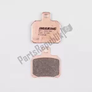 BRAKING BRP30828 brake pad p30 828 brake pads sintered - Bottom side