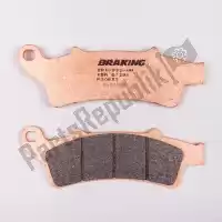 BRP30853, Braking, Pastilhas de freio p30 853 pastilhas de freio sinterizadas    , Novo