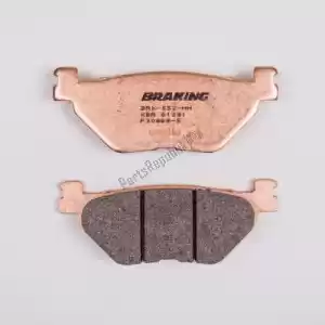 BRAKING BRP30868 plaquette de frein p30 868 plaquettes de frein frittées - La partie au fond
