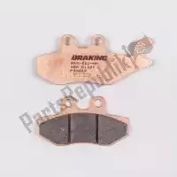 BRP30888, Braking, Pastilha de freio p30 888 pastilhas de freio sinterizadas    , Novo