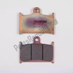 remblok p50 707 brake pads sintered van Braking, met onderdeel nummer BRP50707, bestel je hier online: