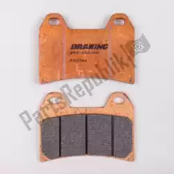 Here you can order the brake pad p50 784 brake pads sintered from Braking, with part number BRP50784: