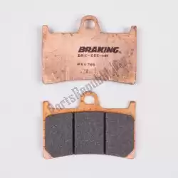 Aqui você pode pedir o pastilha de freio p50 786 pastilhas de freio sinterizadas em Braking , com o número da peça BRP50786: