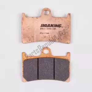 BRAKING BRP50786 pastilha de freio p50 786 pastilhas de freio sinterizadas - Lado inferior