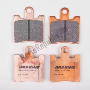 BRAKING BRP50830 pastilha de freio p50 830 pastilhas de freio sinterizadas - Lado inferior