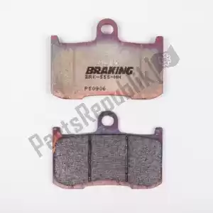 BRAKING BRP50906 remblok p50 906 brake pads sintered - Onderkant