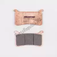 BRP50978, Braking, Brake pad p50 978 brake pads sintered    , New