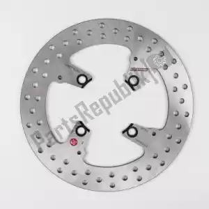 BRAKING BRRF7524 schijf round fix - Onderkant