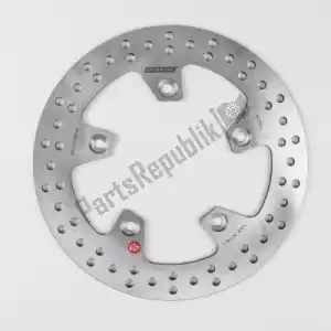 BRAKING BRRF7544 schijf round fix - Onderkant