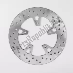 BRAKING BRRF7551 schijf round fix - Onderkant