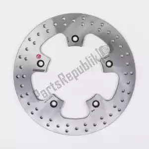 BRAKING BRRF8512 disc round fix - Bottom side